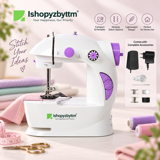 Ishopyzbyttm™ Portable Mini Sewing Machine Fix, Stitch & Create From Home